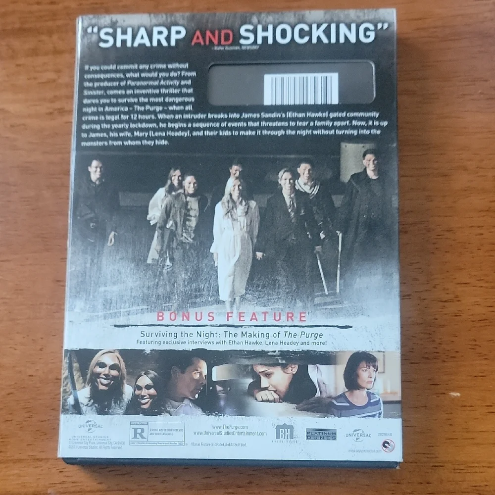 DVD Movie Collection - Fantastic 4, Mr. & Mrs. Smith, Bait, The Purge - Picture 9 of 9